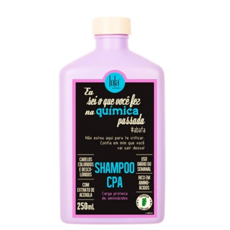 LOLA - Eu sei o que Você fez na Química Passada - Shampoo CPA 250ml