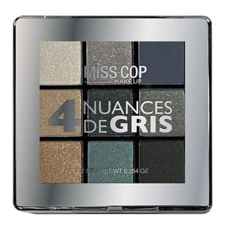 MISS COP - Makeup Palette NUANCES de GRIS, 9 shades (COFMC4326)