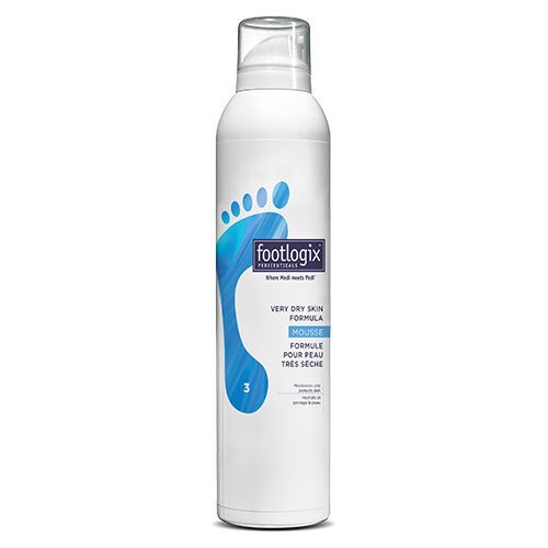 FOOTLOGIX – Very Dry Skin Mousse Hidratação Pés Muito Secos  (3) 300ml