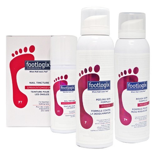 FOOTLOGIX – Anti-Fungal Pre-Pack Counter Exhibitor (18 Products + Expo + Plate)