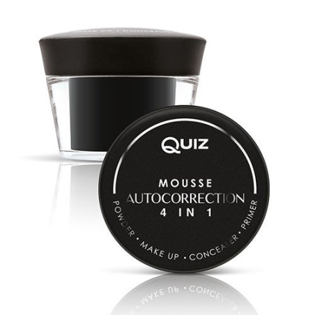 QUIZ – Mousse Autocorrector 4 en 1: Prebase, Corrector, Polvos y Maquillaje Nº01 VEGAN 30ml