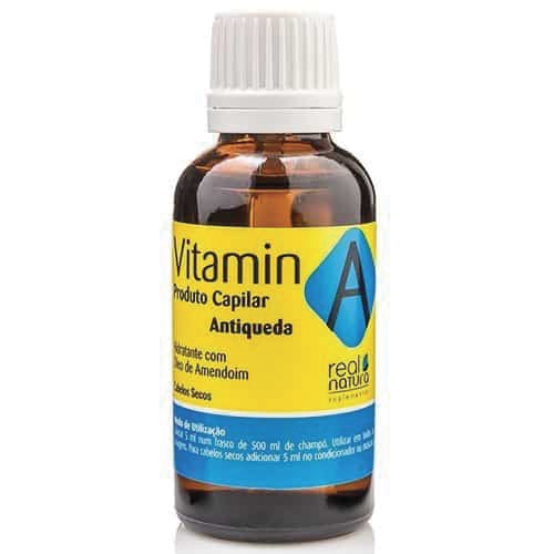 REAL NATURA - Vitamina A + Óleo Amendoim 30ml